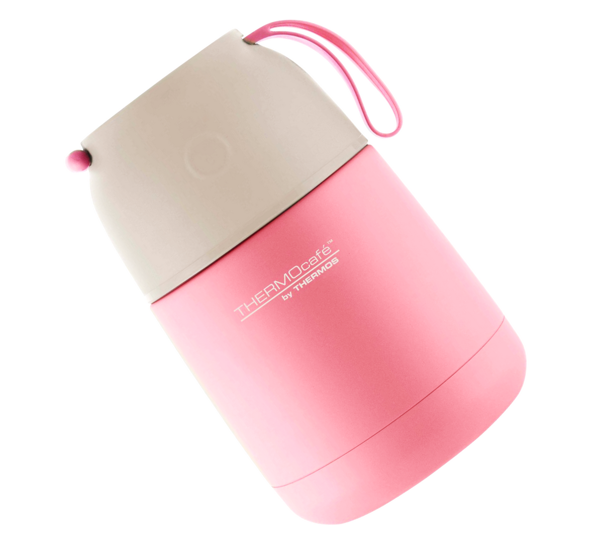 Termo Thermos de Comida de Acero Inoxidable Rosado 450ML