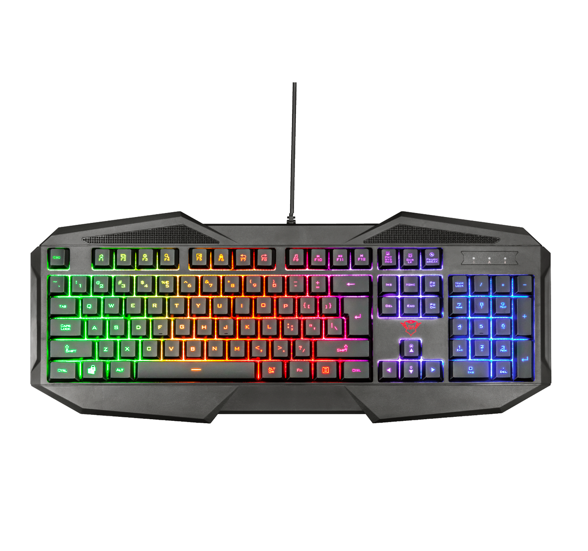 Teclado Trust Gaming GXT 830-RW RGB Multimedia Anti-Ghosting