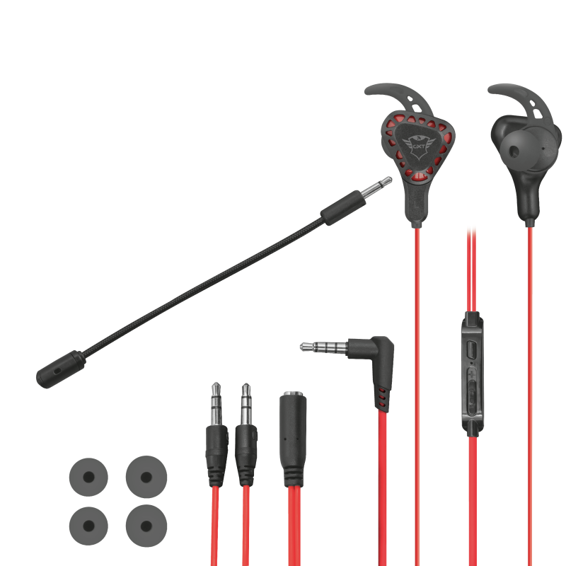 Audífonos IN EAR Gamer Trust Cobra GXT 408 Multiplataformas