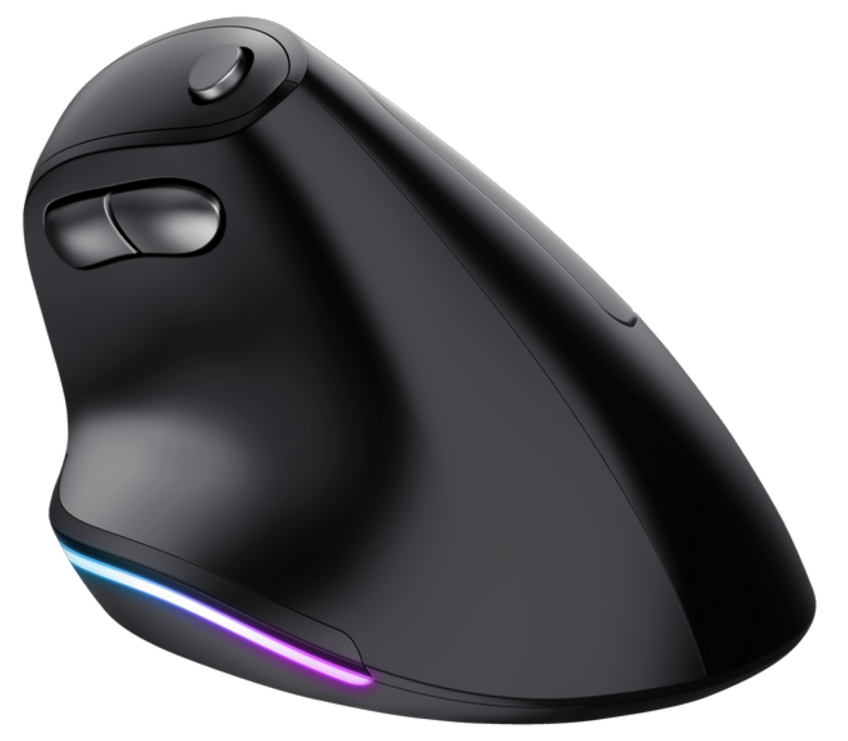 Mouse Vertical Ergonómico Trust Bayo Pro 2.4G Recargable RGB