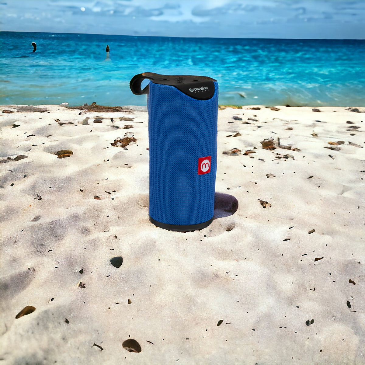 Parlante Portátil Bluetooth Waterproof Monster P450 Azul