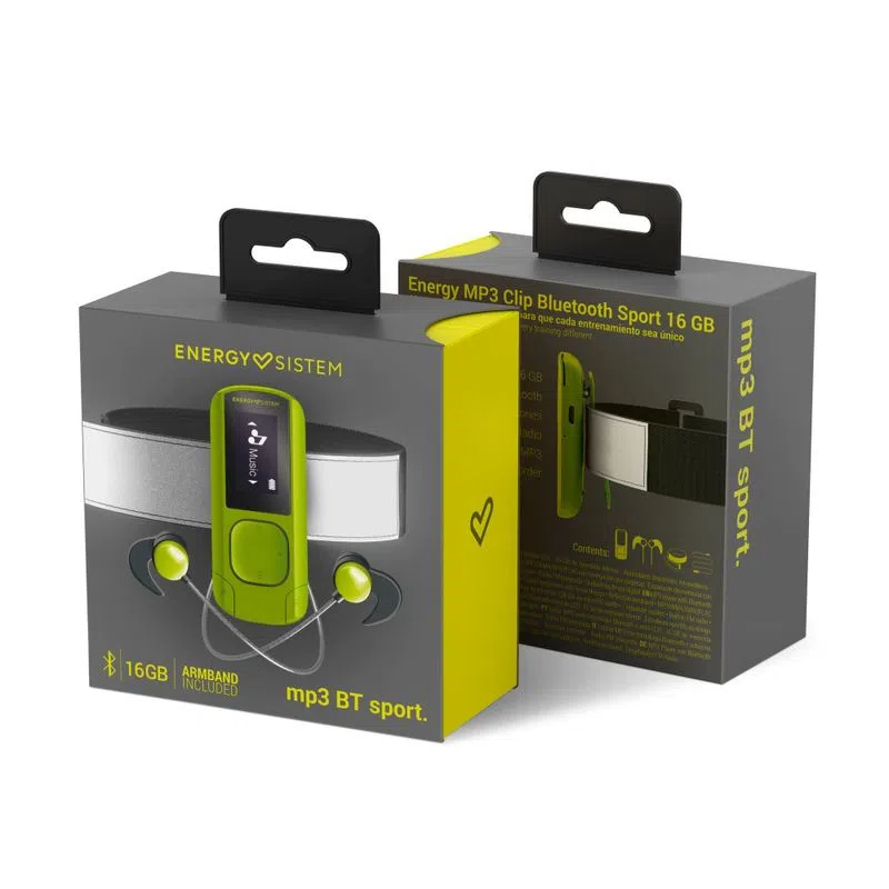 Reproductor Mp3 Bluetooth / Fm Energy Sistem Green Edition 16 Gb