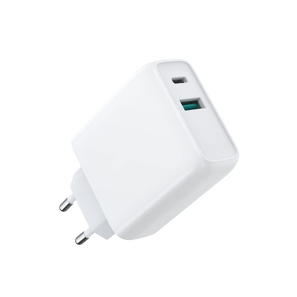 Cargador Pared USB C Ultra Rápido 36W Power Delivery + USB