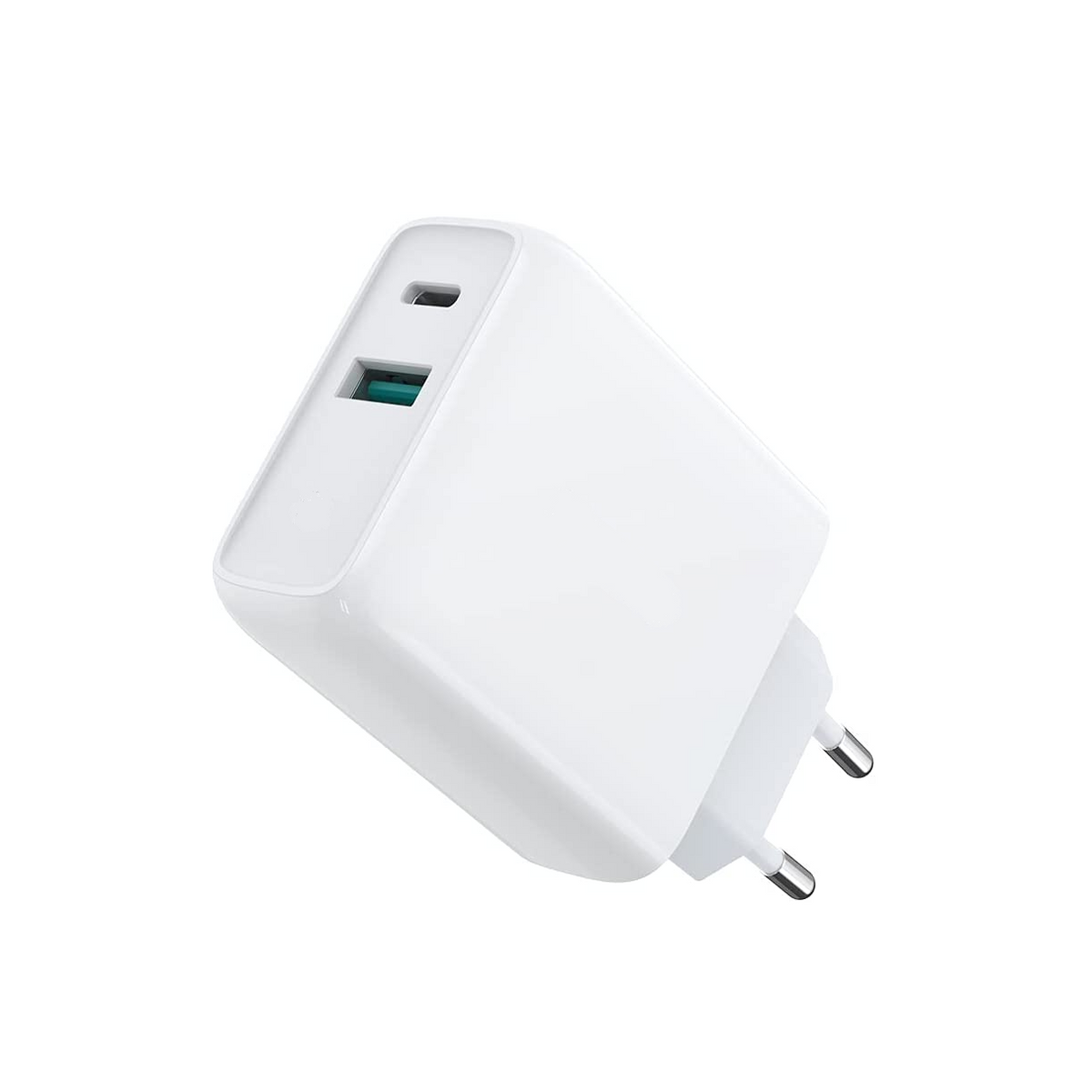 Cargador Pared USB C Ultra Rápido 36W Power Delivery + USB