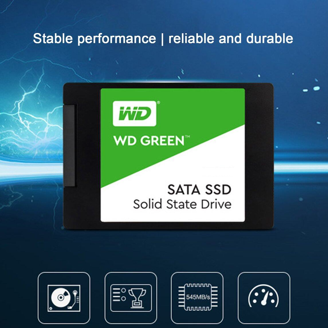 Disco De Estado Solido Western Digital 240GB Green SSD