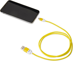 Cable De Datos Micro USB 1 MT Pantone High Speed Amarillo