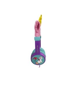 Audifonos para Niña Morados Monster Unicornio Ck01M