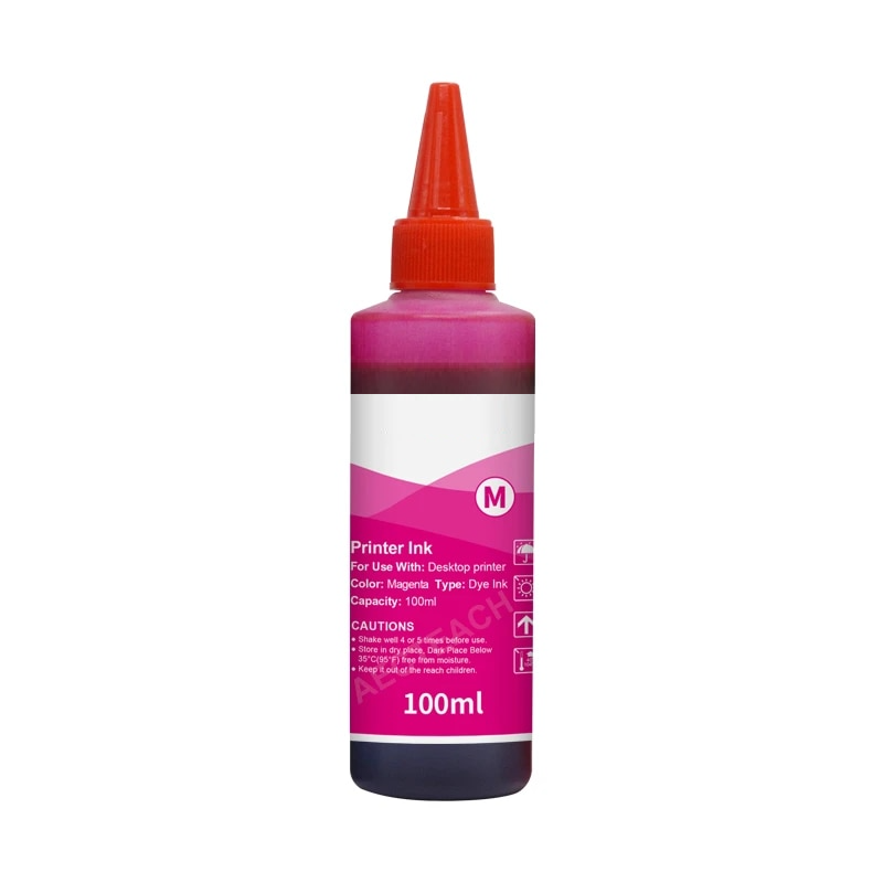 Tinta para Recargar Impresoras 100ML Magenta Premium Quality