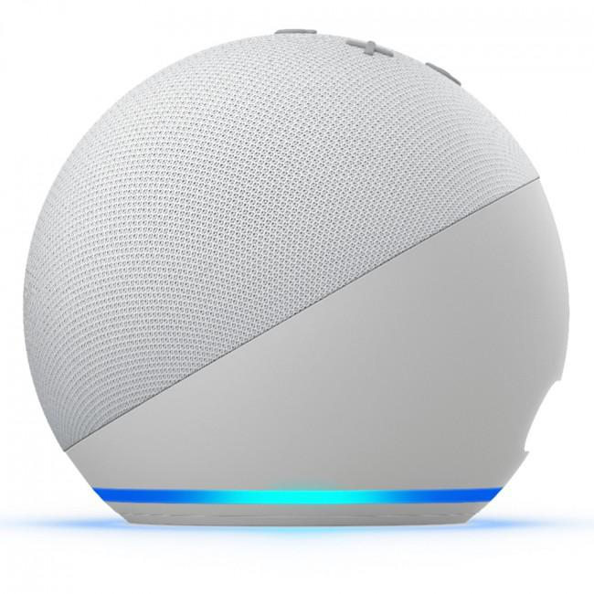 ALEXA ECHO DOT 4° GEN GLACIER WHITE C/ASISTENTE DE VOZ SMART