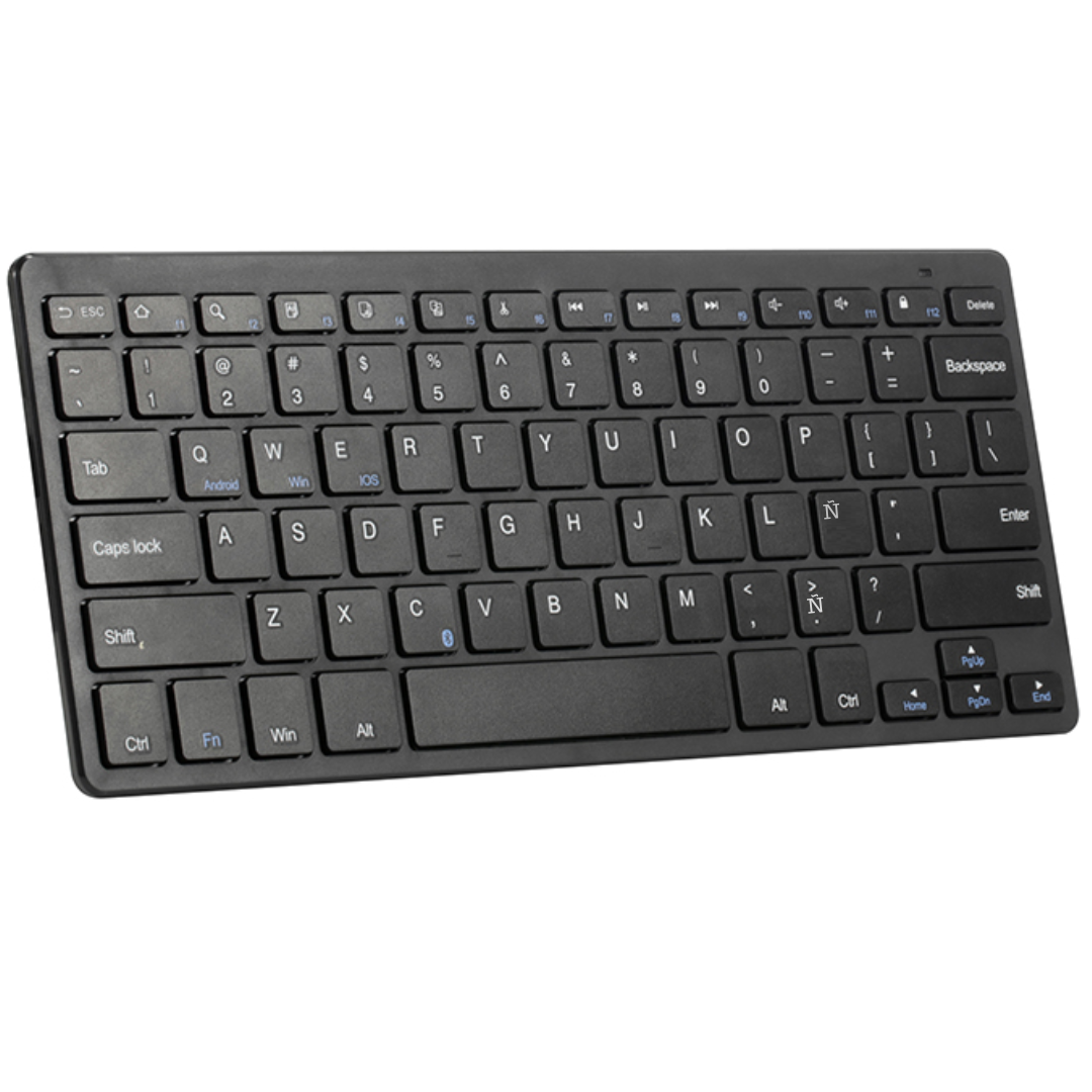 Mini Teclado Inalámbrico Bluetooth con Teclas Planas 100506