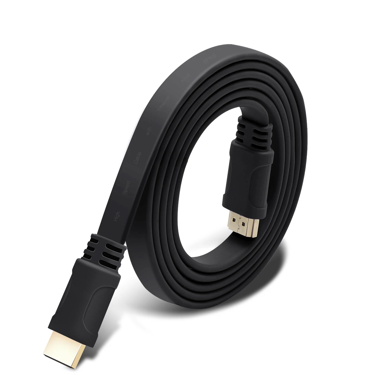 Cable HDMI Plano de 3 Metros con Compatibilidad 4K/FHD FT30