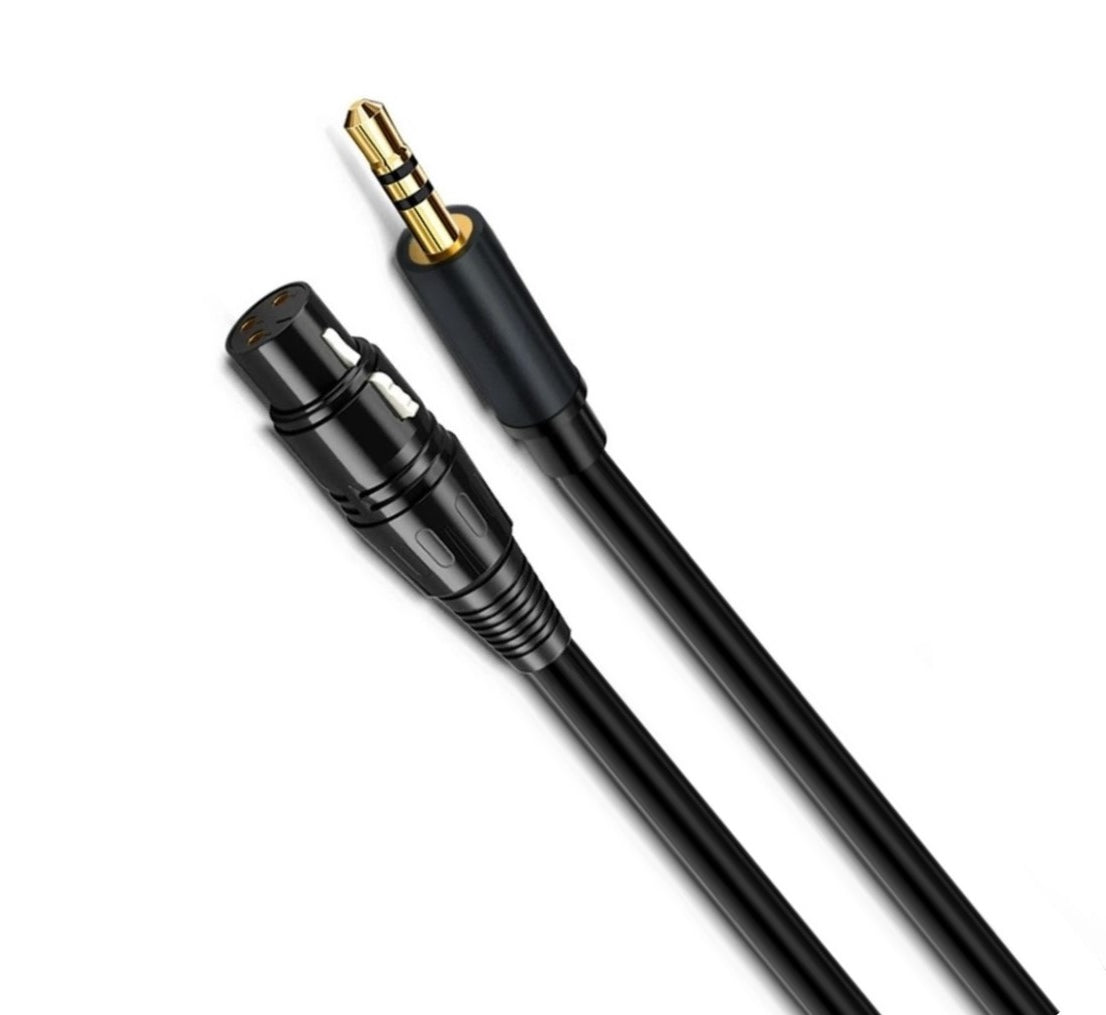 Cable Canon a Jack 3.5mm Balanceado 2.5M MC435 Profesional