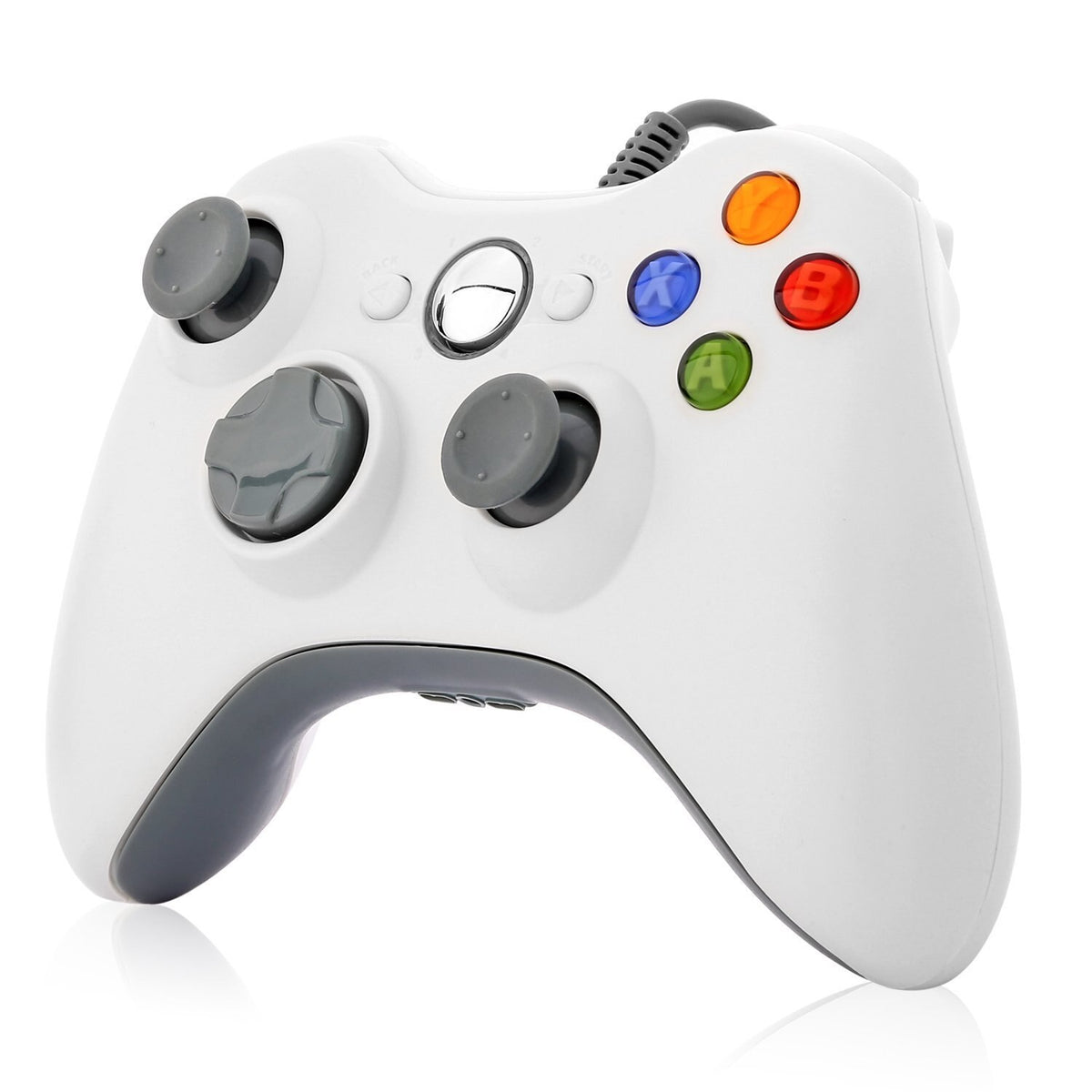 Joystick USB para XBOX 360 & PC Wired Edition X-360 White