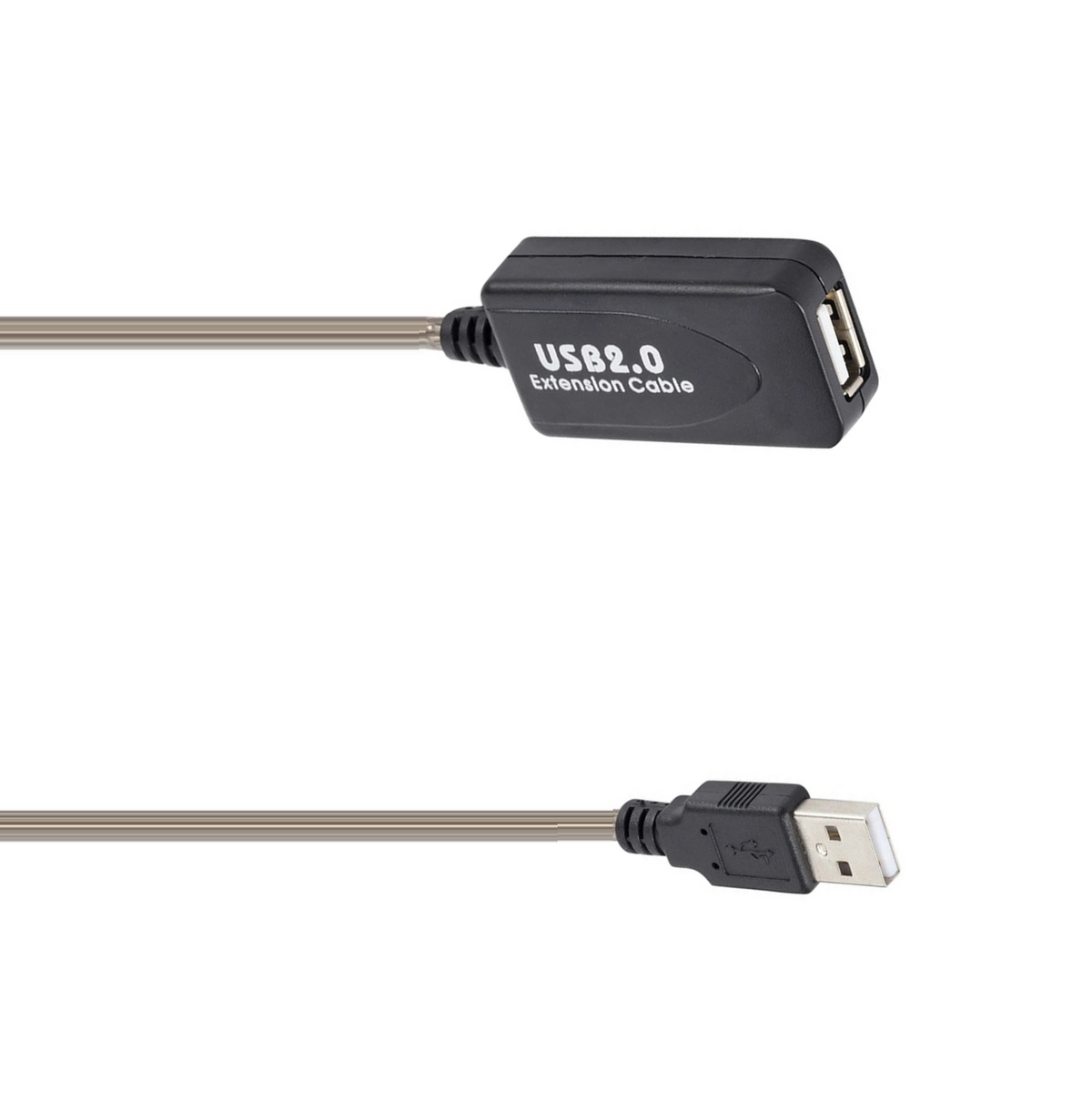 Extensión USB 2.0 Activa de 10Metros Reforzado 480Mbps GC529