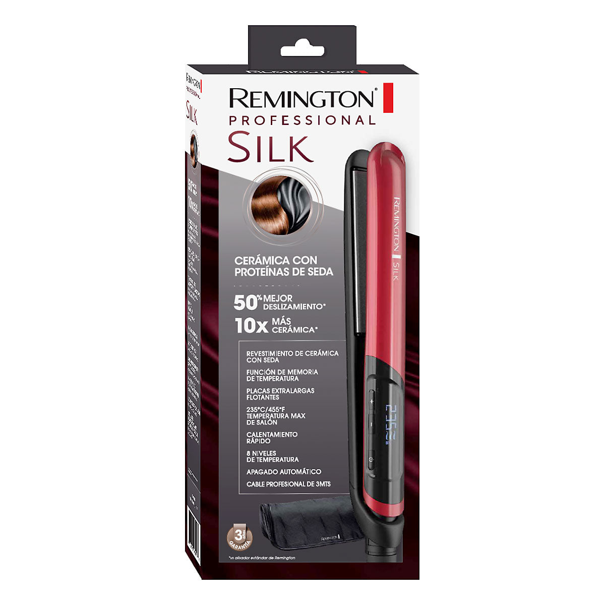 Alisador De Cabello Remington SILK S9600 Premium Ceramic