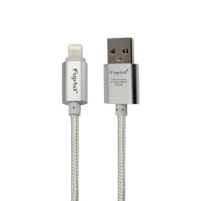 Cable De Datos Fujitel Lightning Acordonado 1m para CarPlay