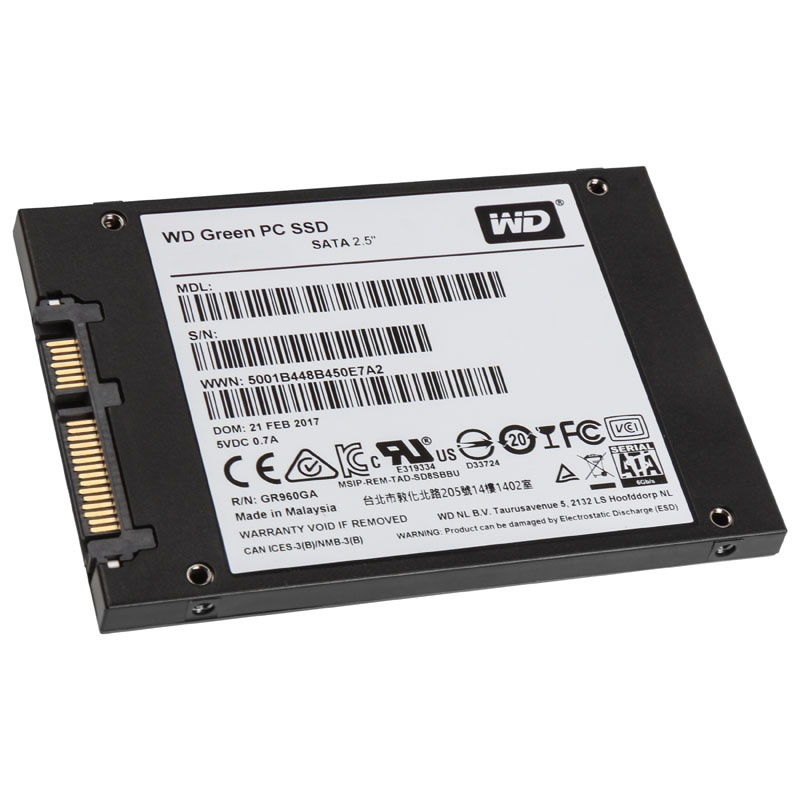 Disco De Estado Solido Western Digital 240GB Green SSD