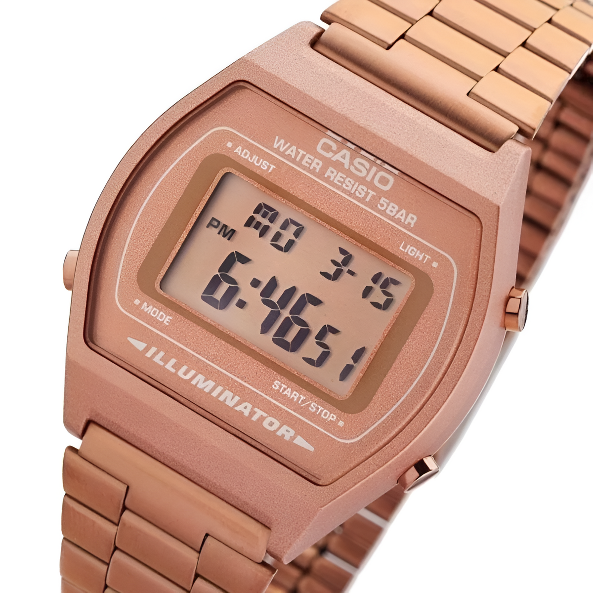 Reloj Casio de Mujer Oro Rosa B640WC-5ADF Classic Edition