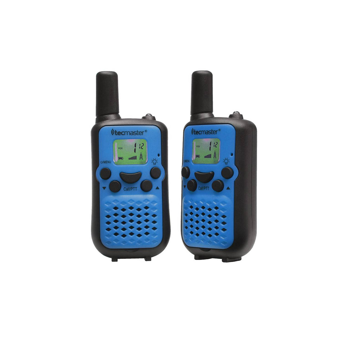 Kit Radios Walkie Talkie Tecmaster 22 Canales Blue