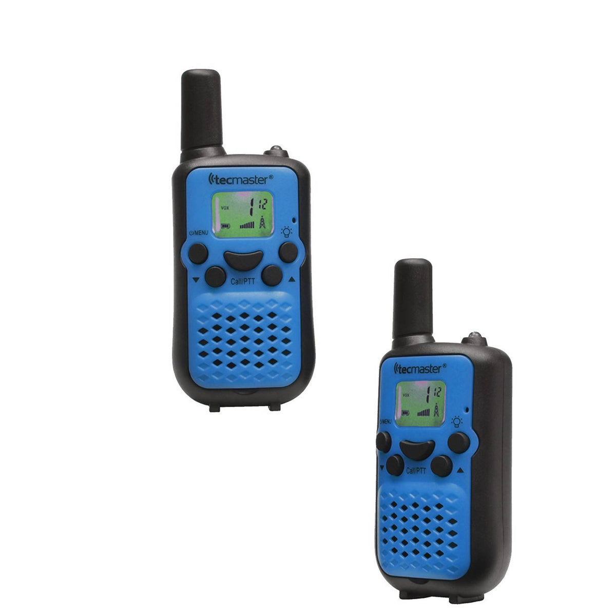 Kit Radios Walkie Talkie Tecmaster 22 Canales Blue