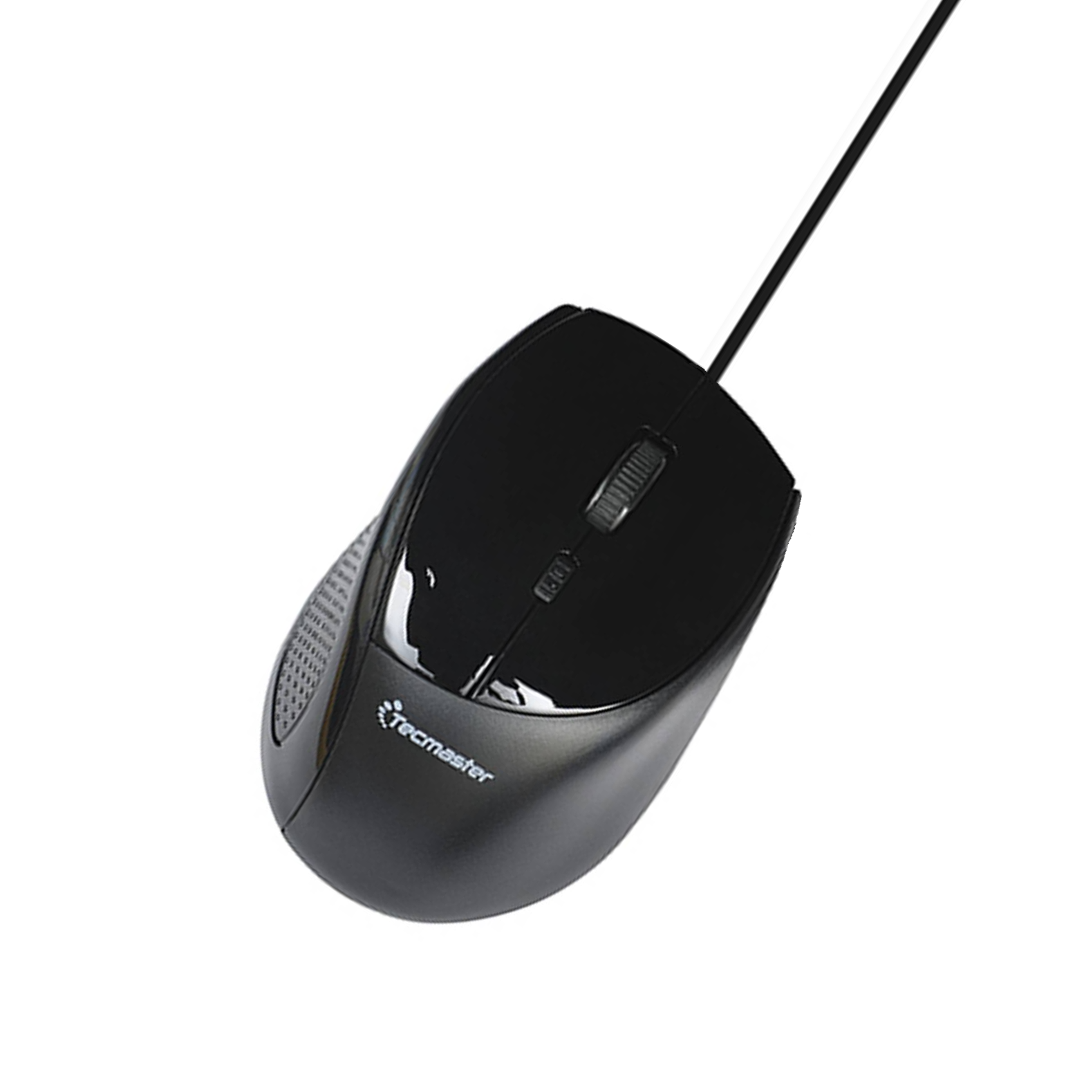 Mouse USB Alámbrico Tecmaster 1600 DPI Black M0360