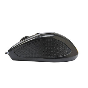 Mouse USB Alámbrico Tecmaster 1600 DPI Black M0360