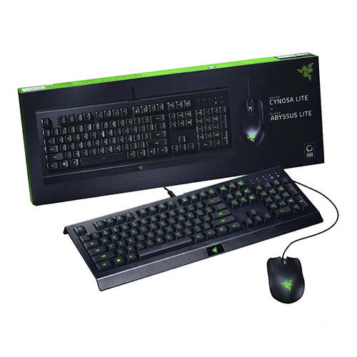 Kit Gamer Razer Teclado Y Mouse Cynosa Lite + Abyssus Lite