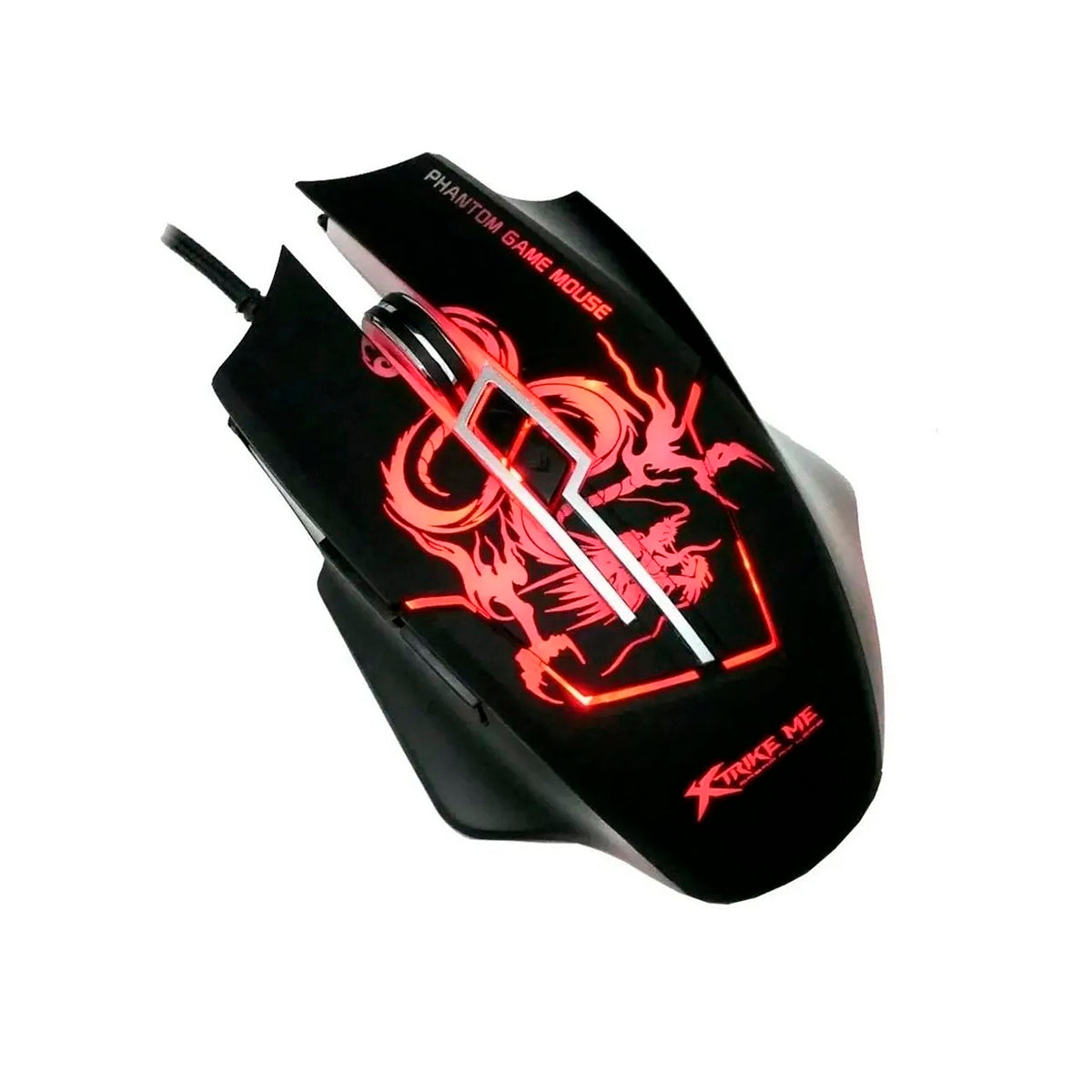 Kit Mousepad + Mouse Gamer Xtrike-Me  con Iluminación Led Rgb