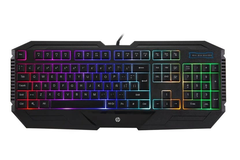 Teclado Gamer HP K110 RGB PARA PC/ PS5/ PS4/ XBOX/ N. Switch