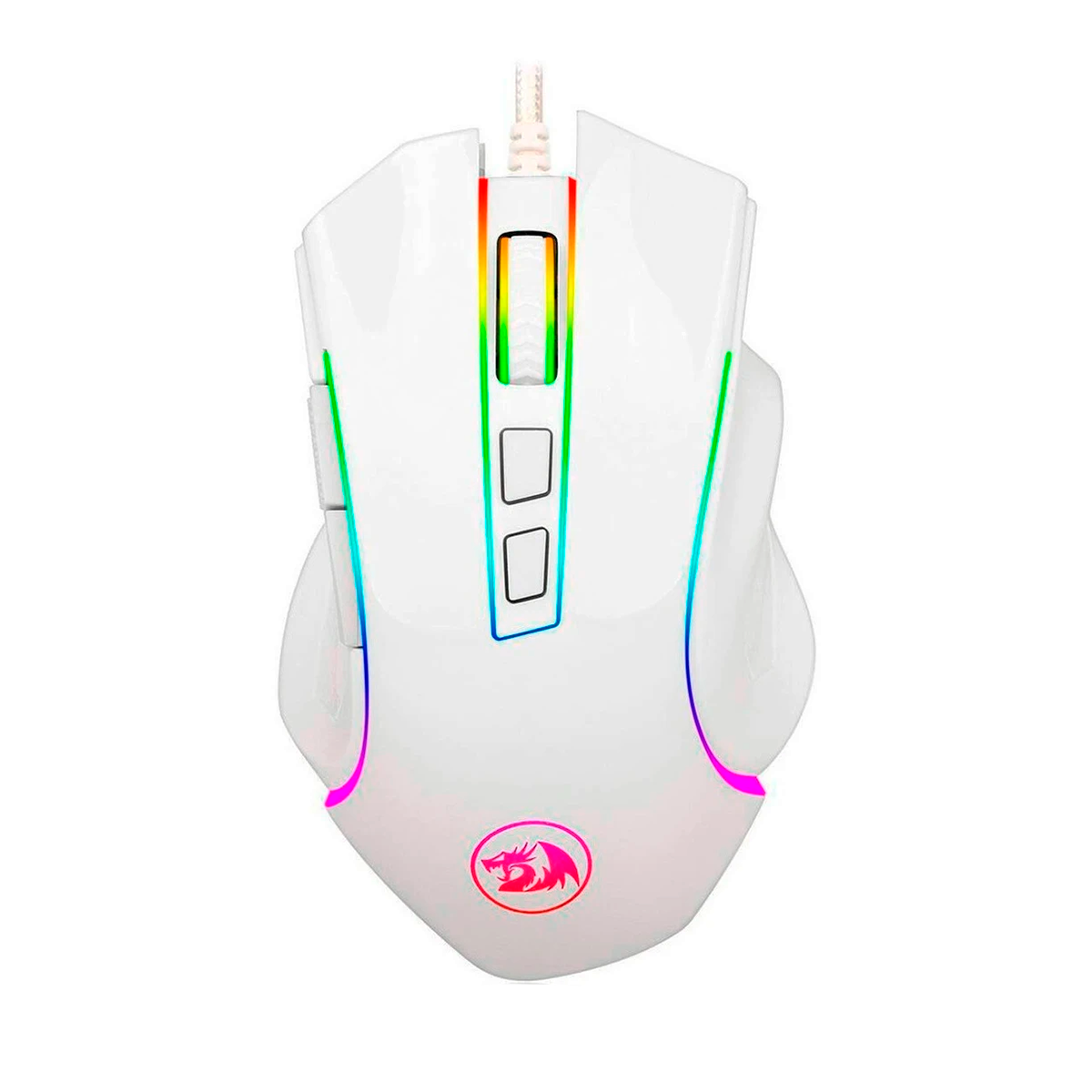 Mouse Redragon Griffin White Edition M607W 7200 DPI 7 Botones