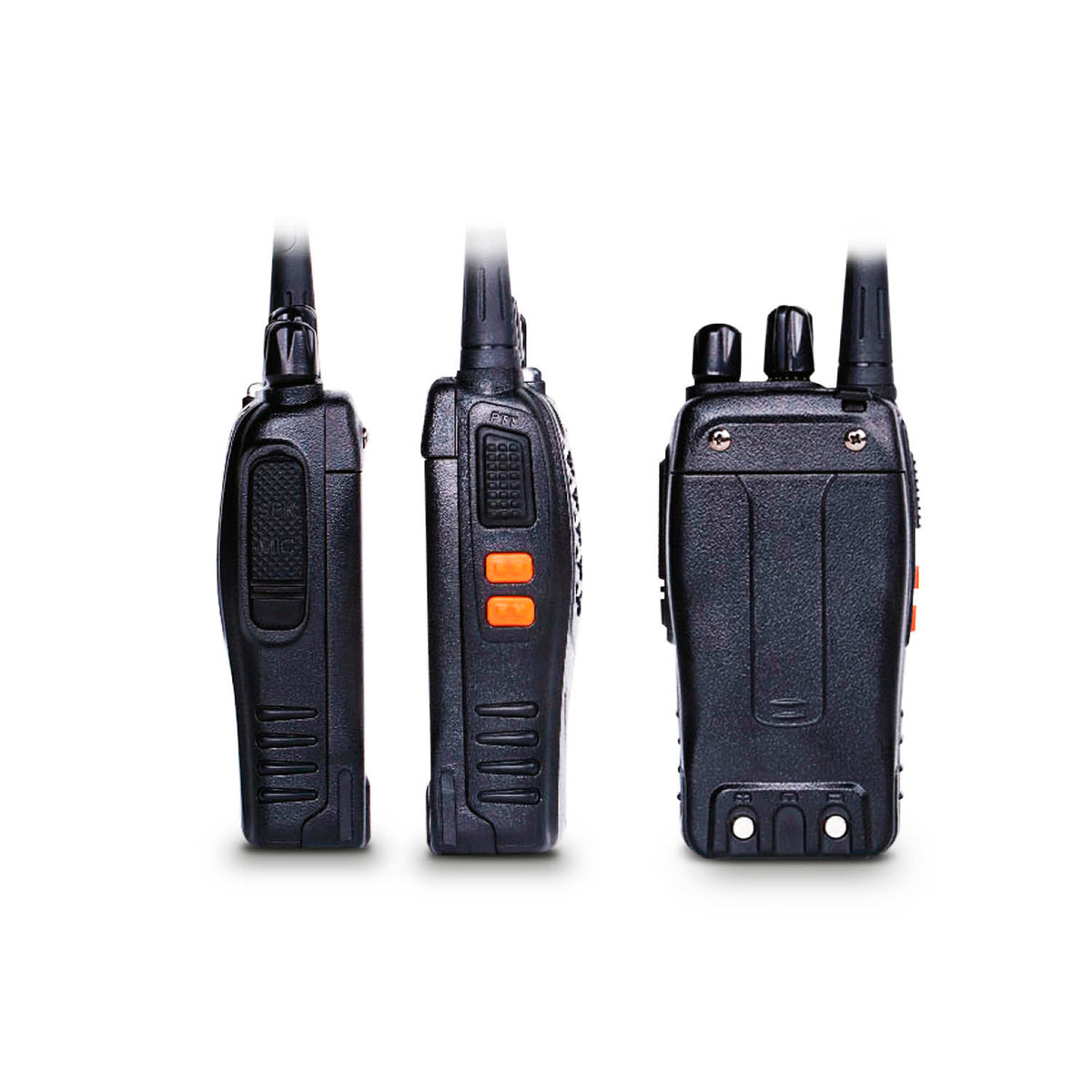 Kit De Radios Walkie Talkie VHF/UHF Recargable Tecnolab 16ch