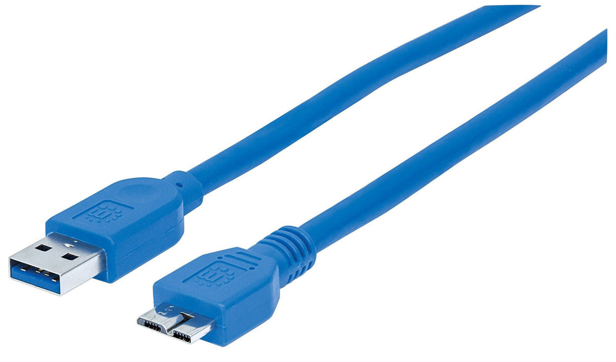 Cable De Datos USB 3.0 Manhattan 354318 High Speed