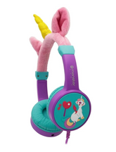 Audifonos para Niña Morados Monster Unicornio Ck01M