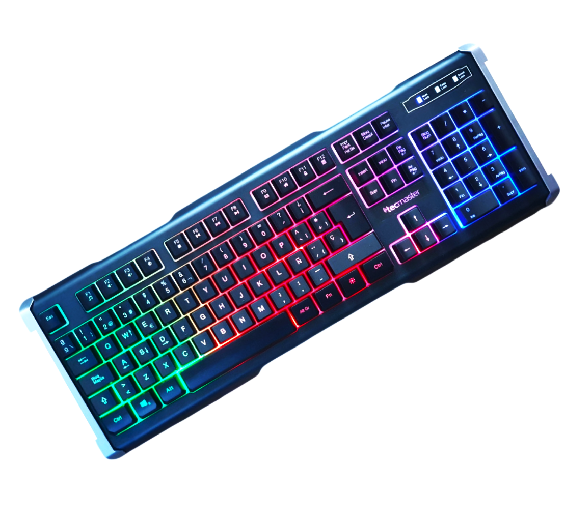 Teclado Gamer RGB Tecmaster para PC/ PS5/ PS4/ XBOX LK100D