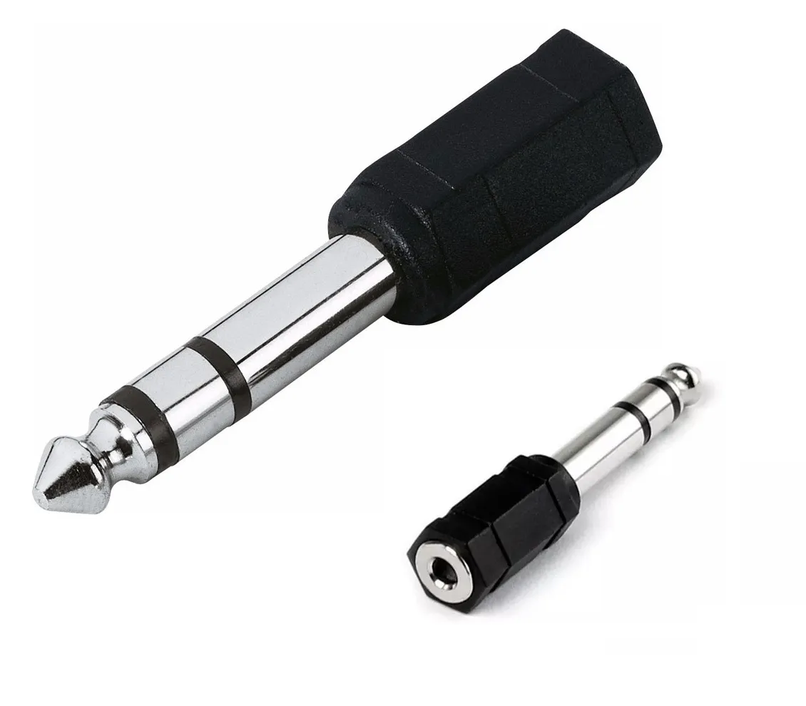 Adaptador de Audio 6.3mm Macho A 3.5mm Hembra Hifi CAV08