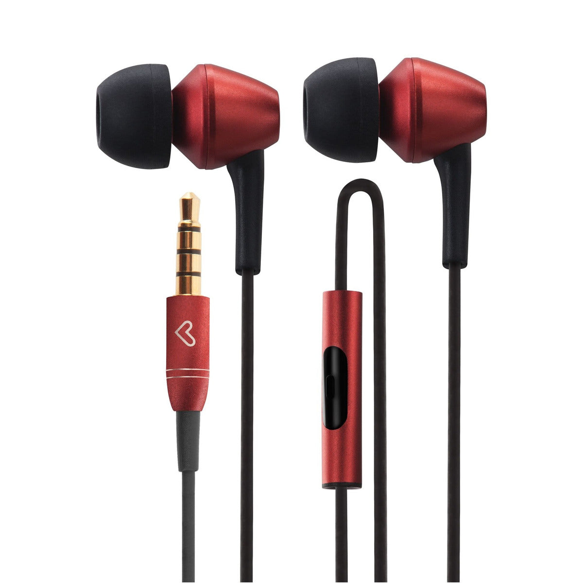 Audifono Energy Sistem Urban 3 Titanium Rojo con Microfono