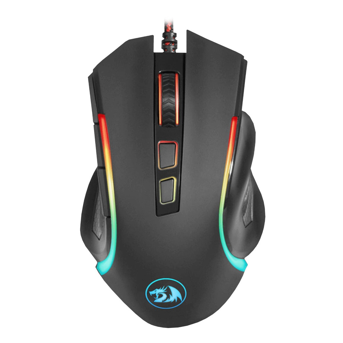 Mouse Redragon Griffin Black Edition M607 7200 DPI 7 Botones