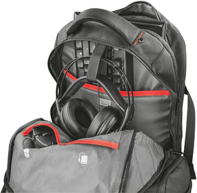 Mochila Gamer Xl Trust Gxt 1250 Hunter Pro Gaming Hasta 17