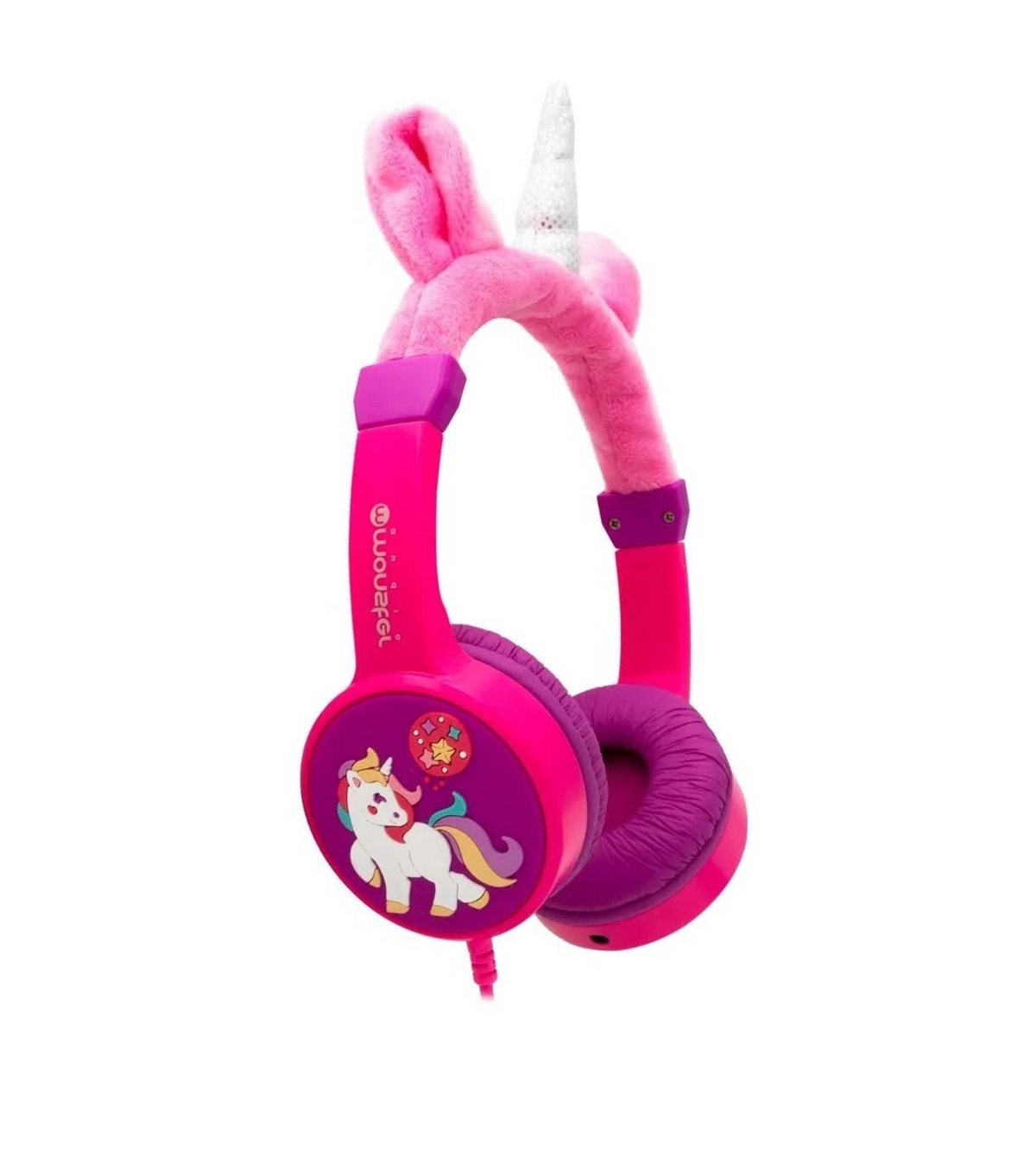 Audifonos para Niña Morados Monster Unicornio Ck01P