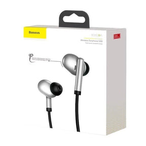 Audifonos Baseus Encok  S30 In Ear Plateado Ngs30-0S