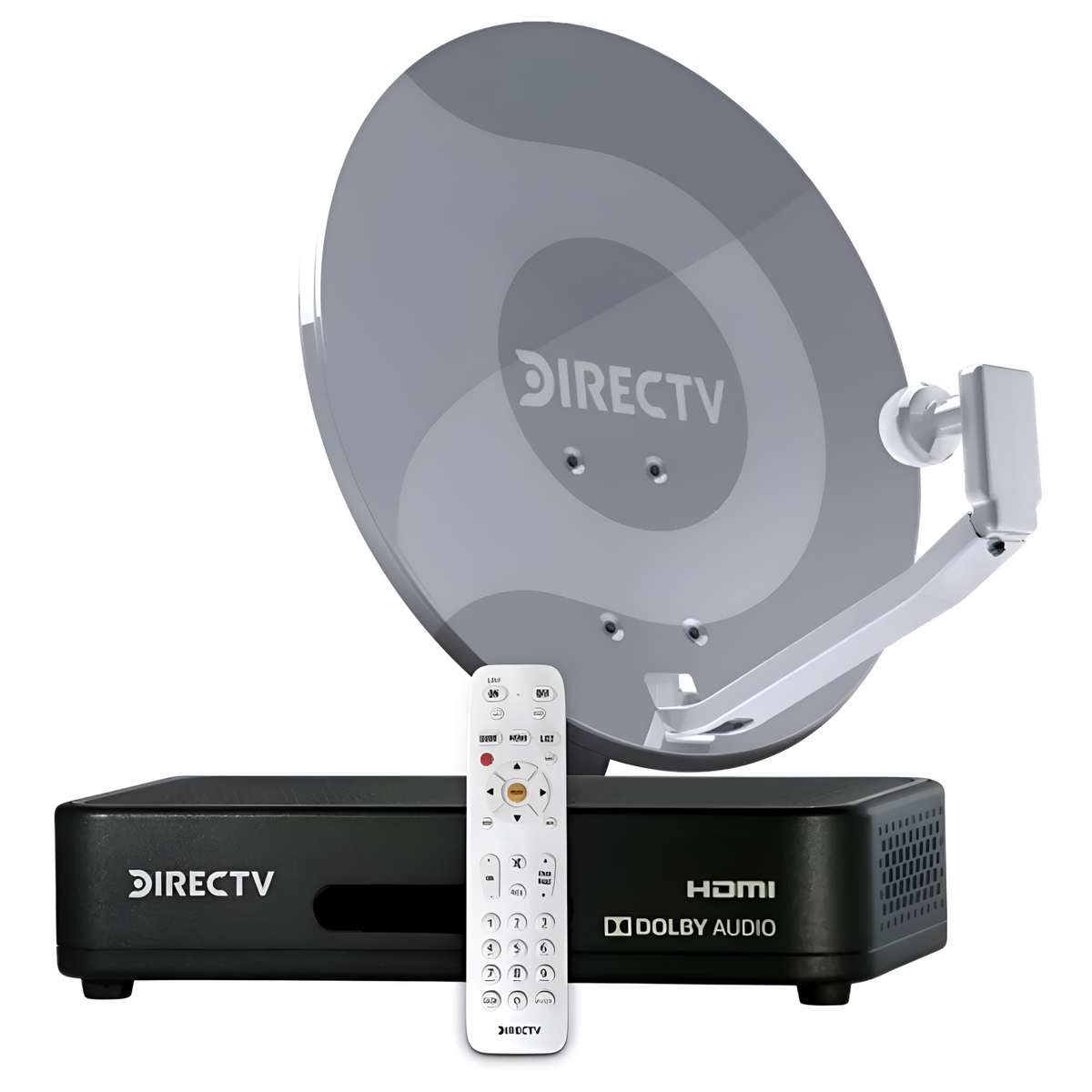 Antena DirecTV Prepago Satelital HD Kit FULL + 2 Directv GO