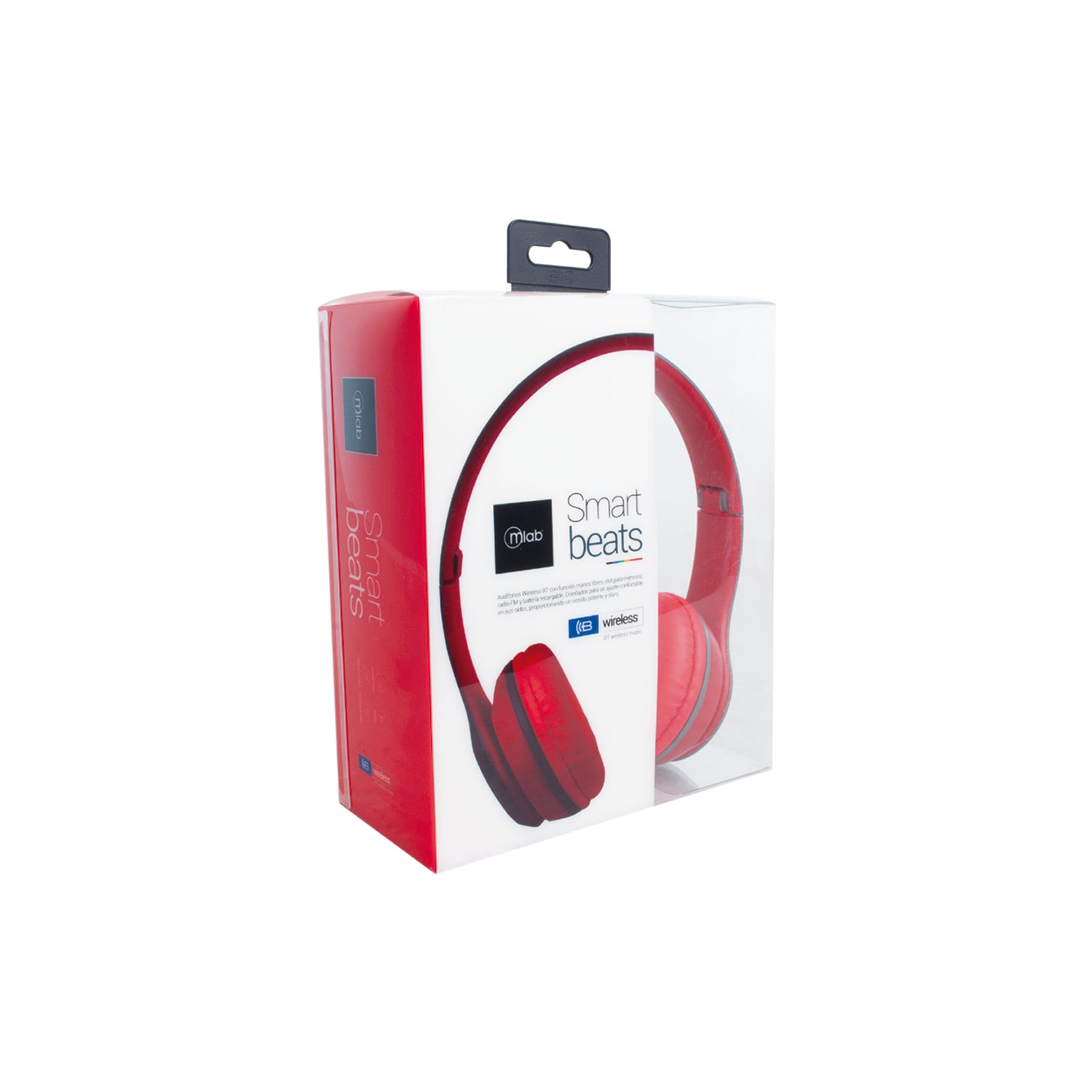 Audifonos Bluetooth Smart Beast Folding RED Edition