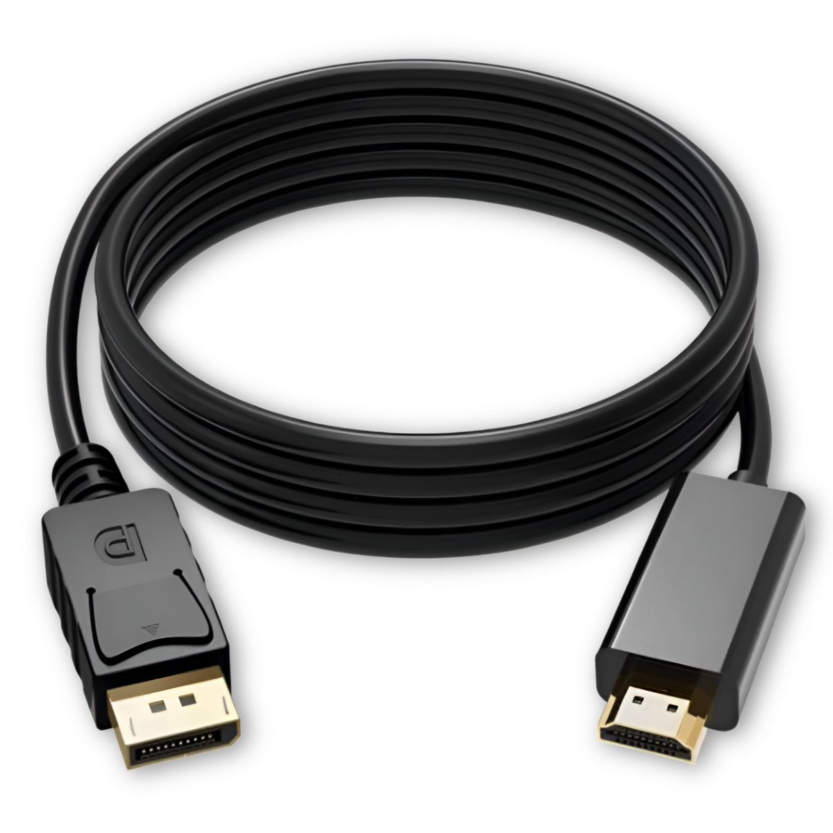 Cable DisplayPort DP a HDMI 4K Ultra HD 1.8m Reforzado