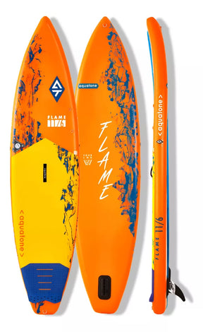 FULL KIT Stand Up Paddle Aquatone 11,6 Flame Touring SUP PRO