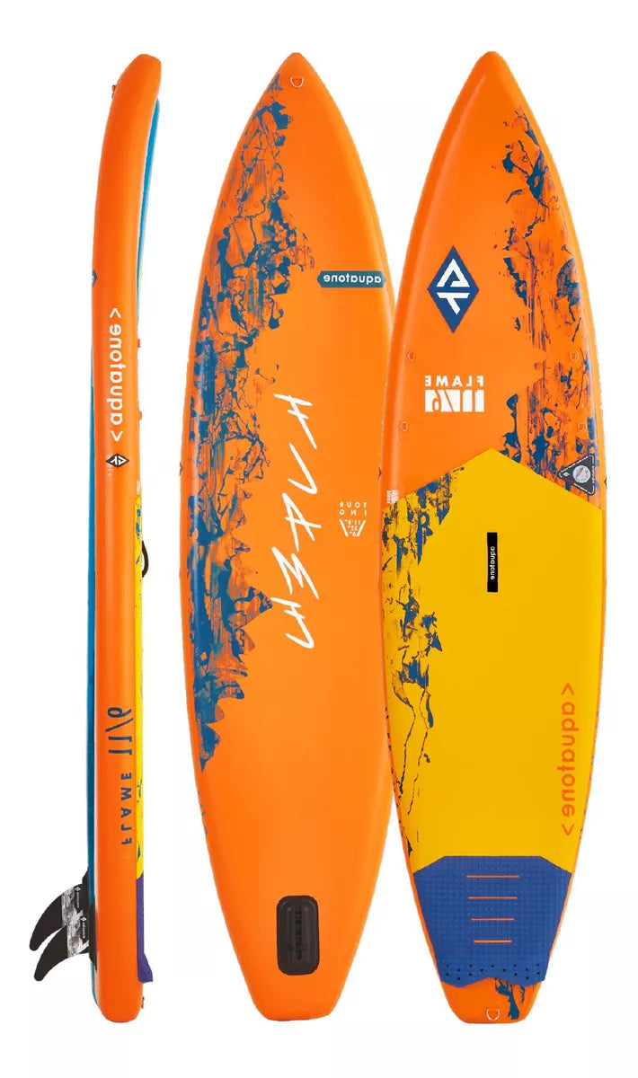 FULL KIT Stand Up Paddle Aquatone 11,6 Flame Touring SUP PRO