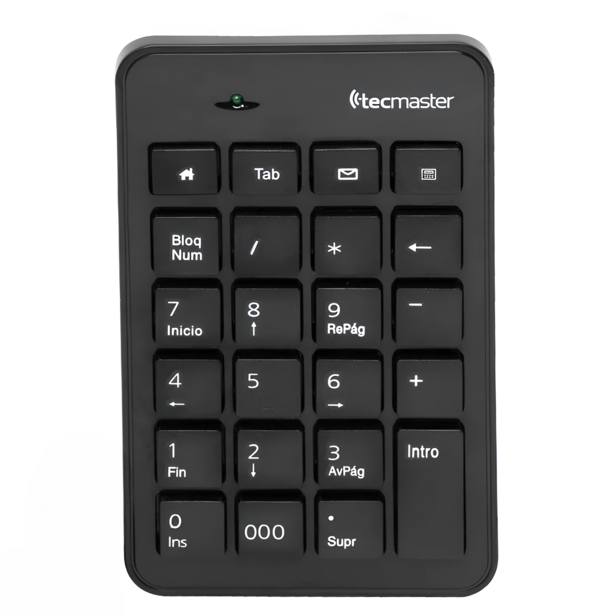 Teclado Numérico USB Profesional de Teclas Planas TM-100504