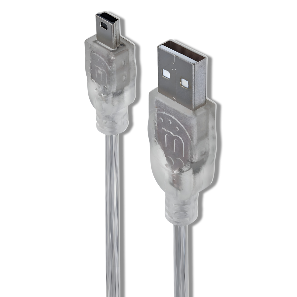 Cable De Datos Mini USB Profesional 1.8M Manhattan 5Pines V3