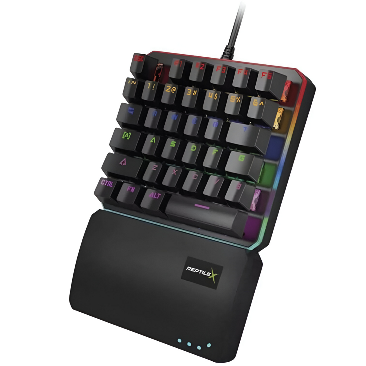 Teclado Gamer de una mano Mecanico RGB Backlighting Rx0015