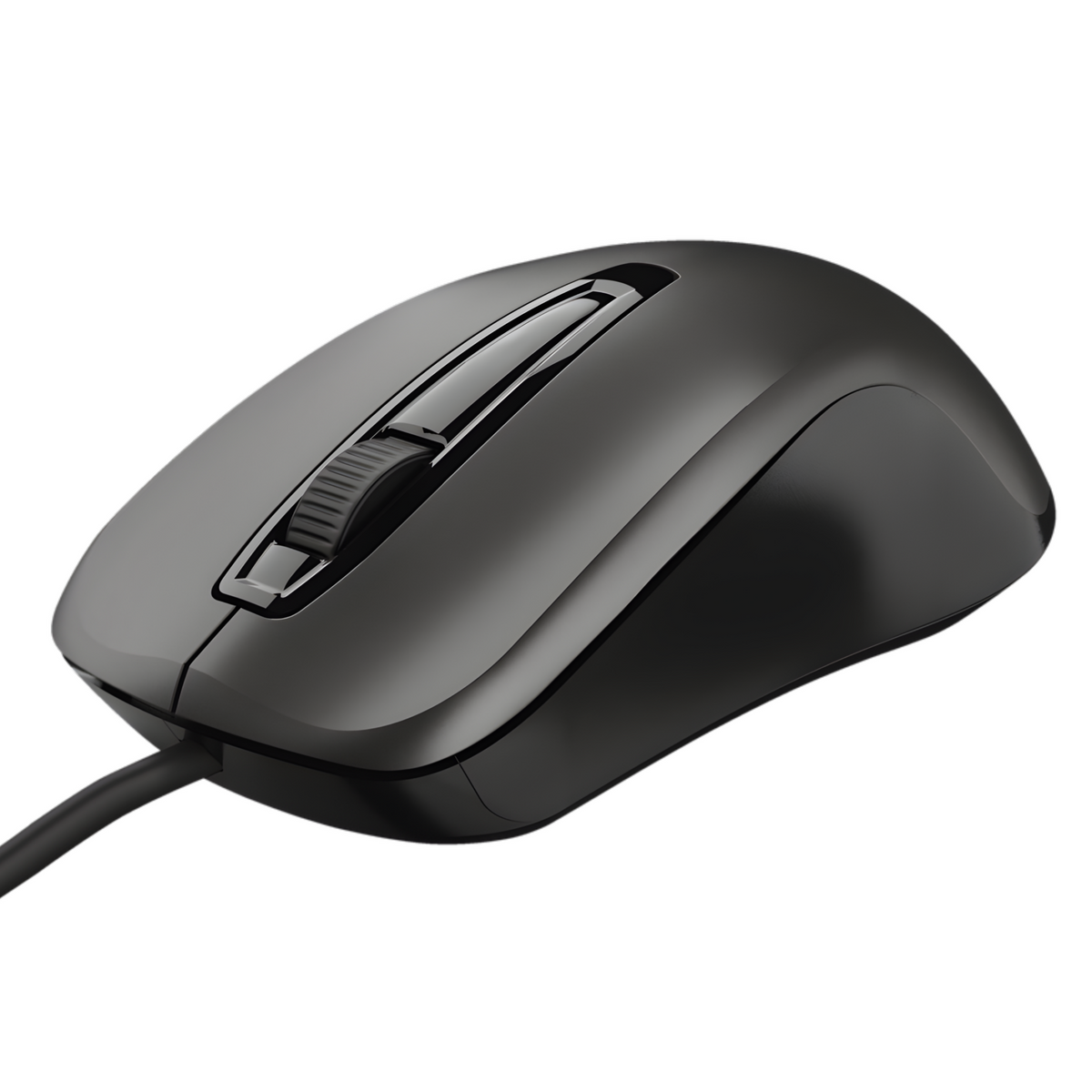 Mouse Trust Carve Ambidiestro Enterprise Edition Black 23733