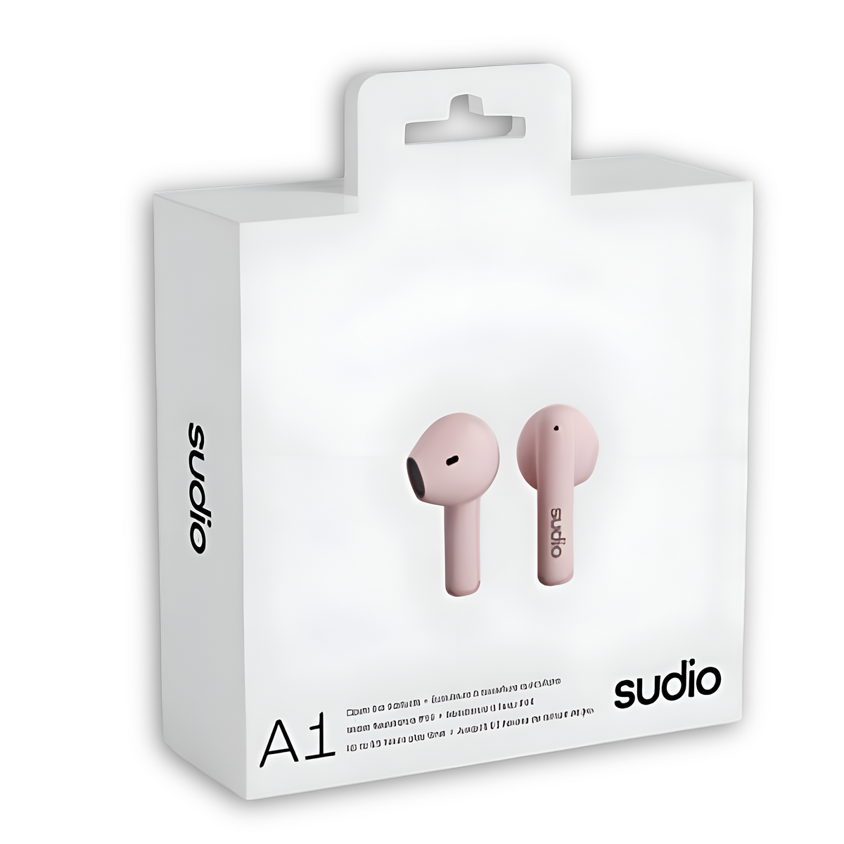 Audífonos Sudio Premium Line Earphones A1 TWS MIDNIGHT PINK